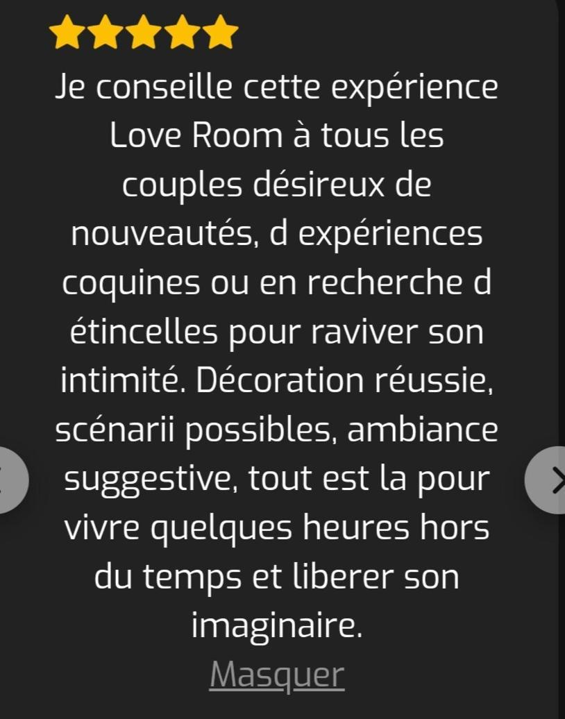 Apartment Love-room-alsace-67 L'escale Du Desir - Balancoire D'amour, Croix De Saint Andre, Menottes Et Fauteuil Tantra *